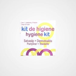 Kit higiénico Evax, compresa + toallita íntima