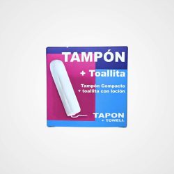 Kit higiénico de tampón + toallita íntima