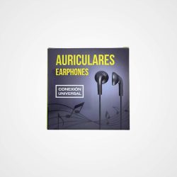 Auriculares stereo estuchados para vending
